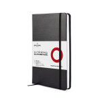 Sheaffer 100 Ballpoint Pen Gift Set - Matte Black Chrome Trim with A5 Notebook - Picture 2